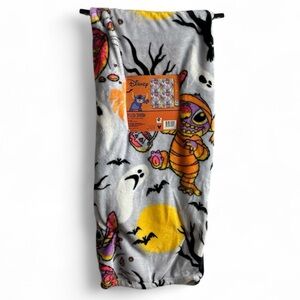 Disney Stitch Plush Throw Blanket Halloween NWT